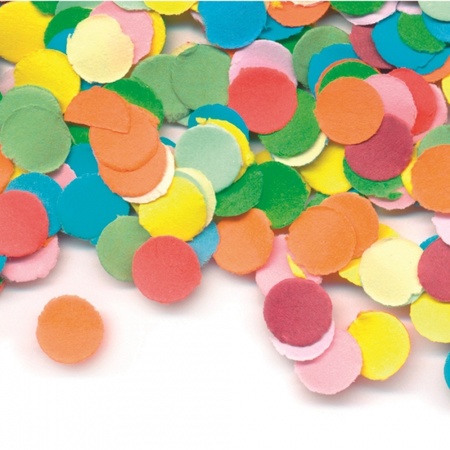 Zakje confetti in alle kleuren 100 gram
