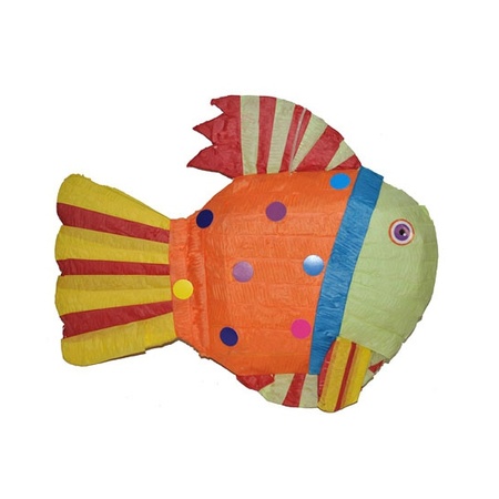 Pinata fish theme set 60 cm with mask and stick