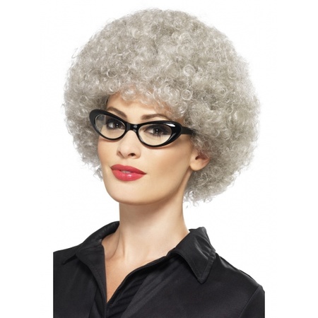 Granny wig with perm