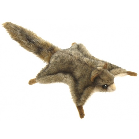Vliegende pluche eekhoorn 21 cm