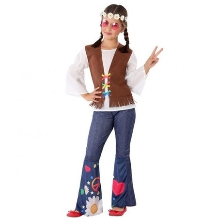 Hippie/Flower Power costume for girls