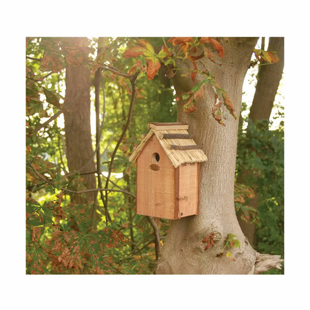 Wooden birdhouse 19x14x21 cm