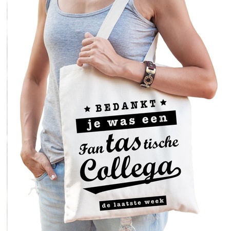 Collegae fantastic cotton bag