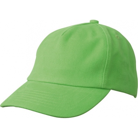 Lime groene kinder caps
