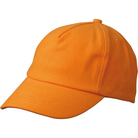 Oranje baseballcap kinderen