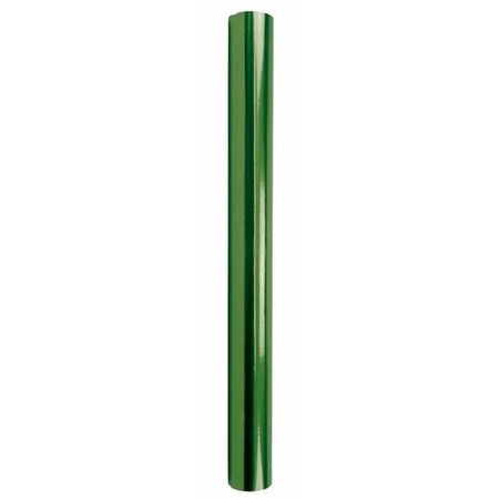 Aluminium knutsel folie groen/goud 50 x 80 cm