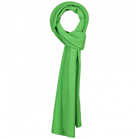 Fleece winter sjaal lime groen