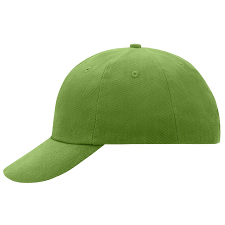 Baseballcaps in lime groene kleur
