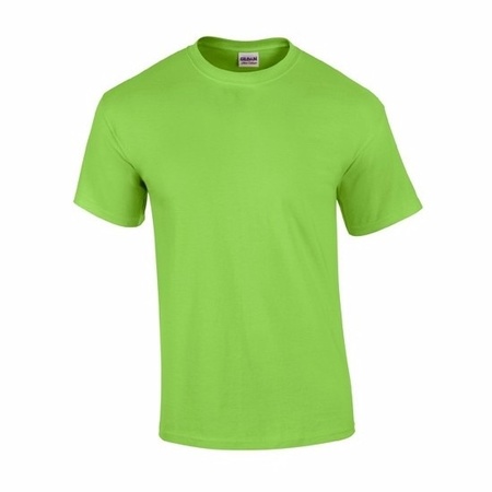 Voordelig lime groen T-shirts voor heren