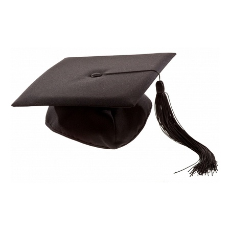 Graduation hats deluxe 28 x 28 cm