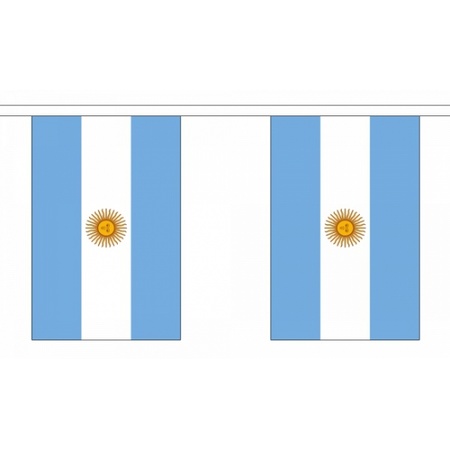 Polyester vlaggenlijn van Argentinie