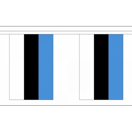 Polyester Estland vlaggenlijn