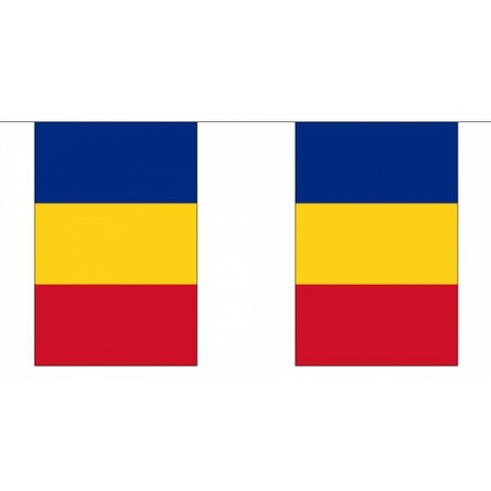 Polyester Roemenie vlaggenlijn