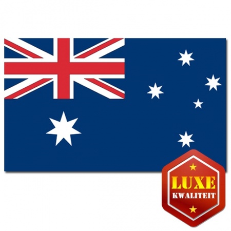 Australian flags de luxe