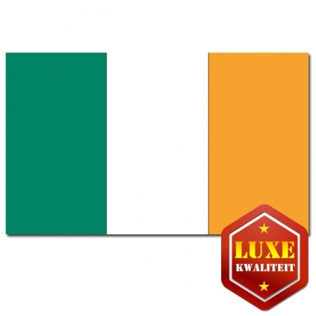 Luxe Ierse vlag 100x150