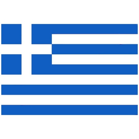 Vlag van Griekenland mini formaat 60 x 90 cm