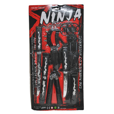 Ninja wapensetten 10-delig