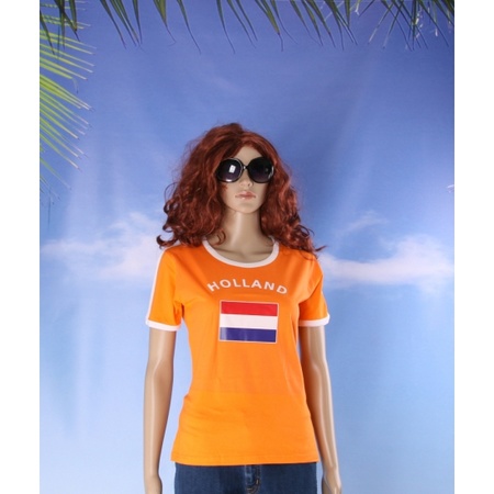 Dames shirtje met de Hollandse vlag