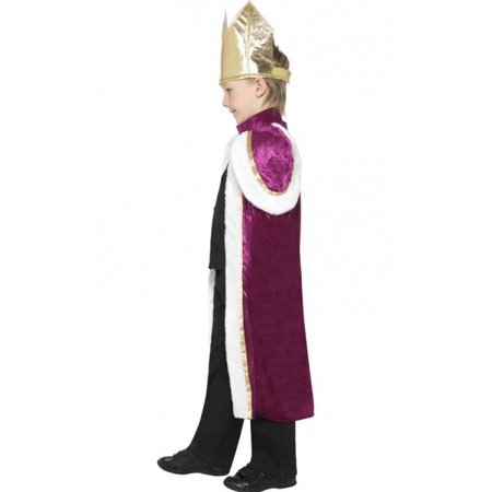 Purple kings costume for kids