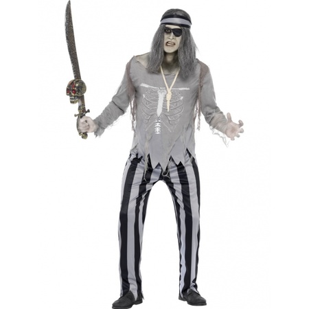 Piraat spook/zombie kostuum