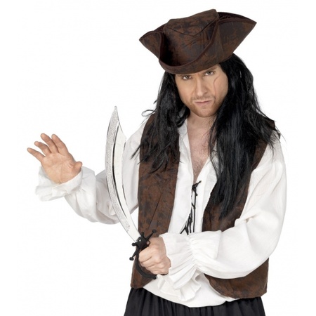 Verkleed piraten outfit voor kinderen maat M met zwaard
