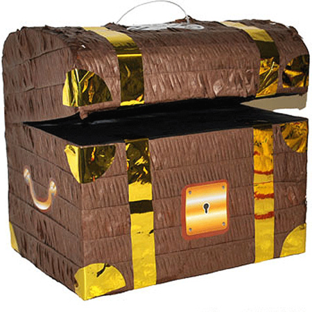Pinata treasure box 32 cm