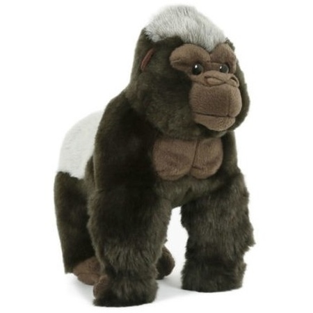 Pluche speelgoed gorilla/aap knuffeldier 28 cm
