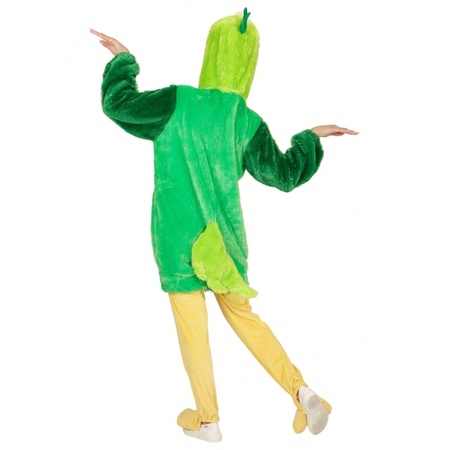 Luxe groene vogel outfit voor volwassenen