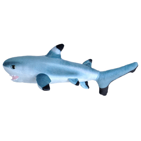 Soft toy animals blacktip shark 35 cm