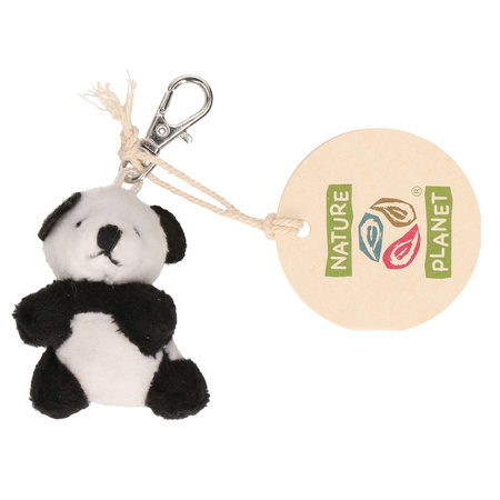 Pluche sleutelhangers Pandabeer knuffel 5 cm