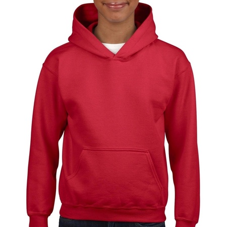 Red hooded sweater for girls