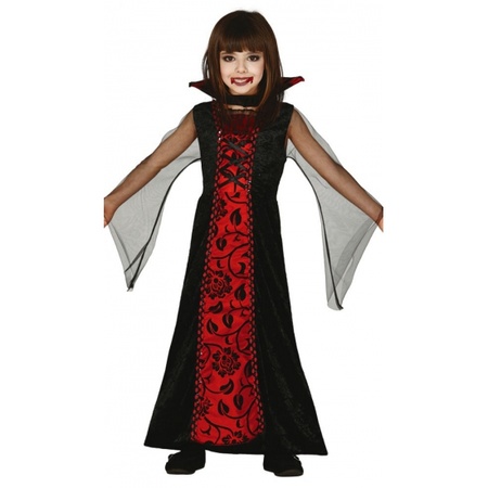 Red vampires dress for girls