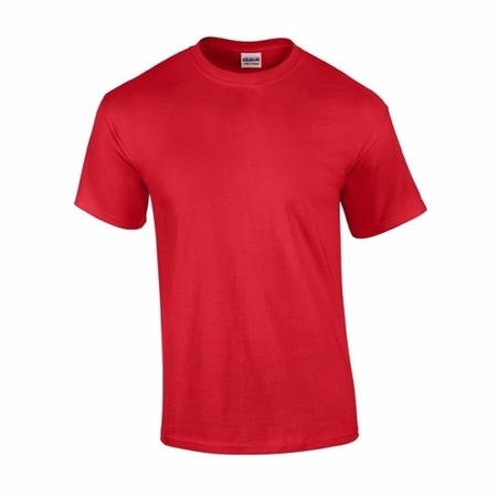 Red cotton t-shirts for men 100% cotton