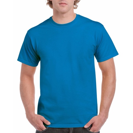 Voordelig turquoise T-shirts voor heren