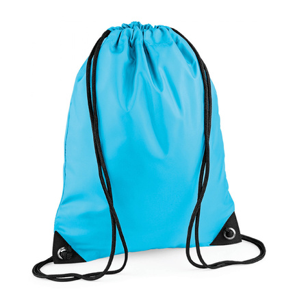 Nylon sport swimming backpacks 45 x 34 cm surf blue