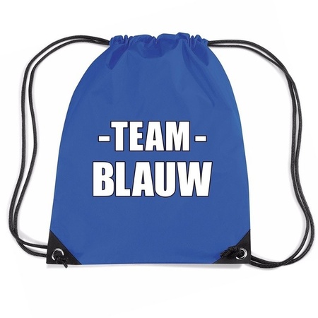 Team blue nylon bag 
