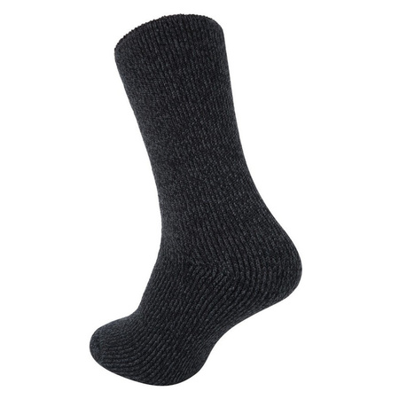 Thermo sokken antraciet/donker grijs heren maat 41/46