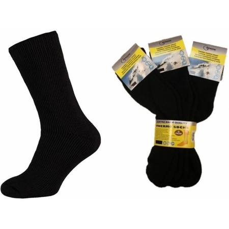 Thermo socks black size 39-42