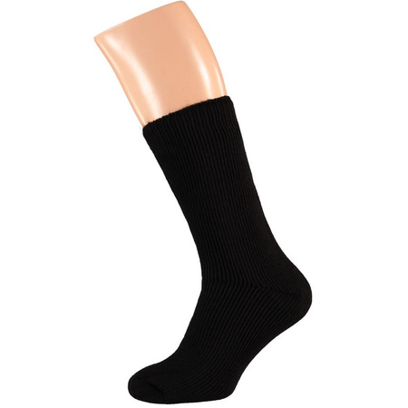 Thermo socks black men size 41-46