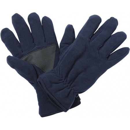 Fleece handschoenen navy van het merk Thinsulate