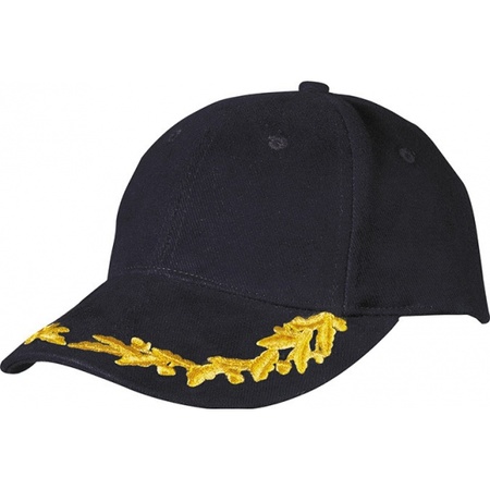 Luxe baseballcap met geborduurd embleem