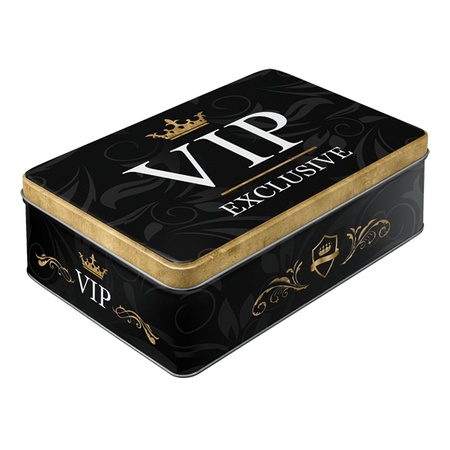 Tin box VIP 23 cm