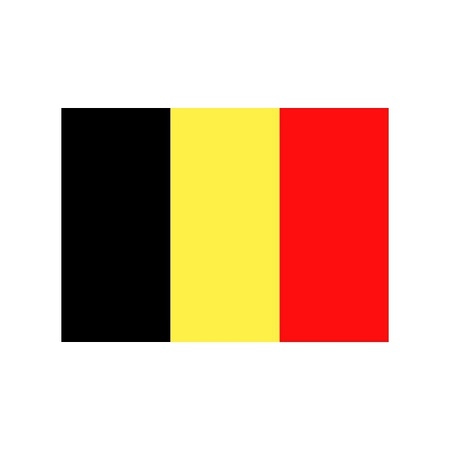 Stickertjes van vlag van Belgie