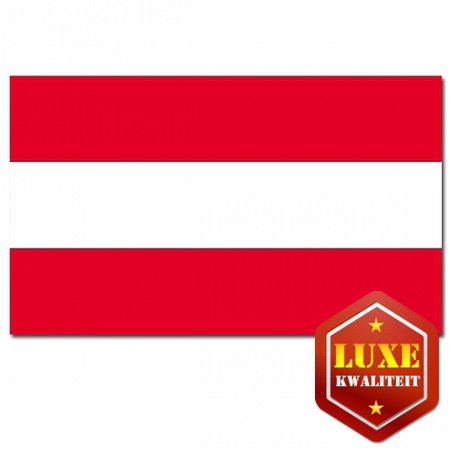 Luxe Oostenrijkse vlag 100x150