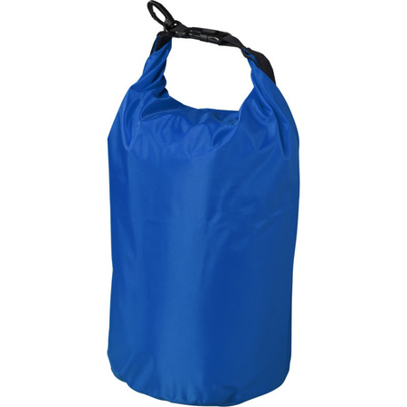 Waterdichte duffel bag/plunjezak 10 liter blauw
