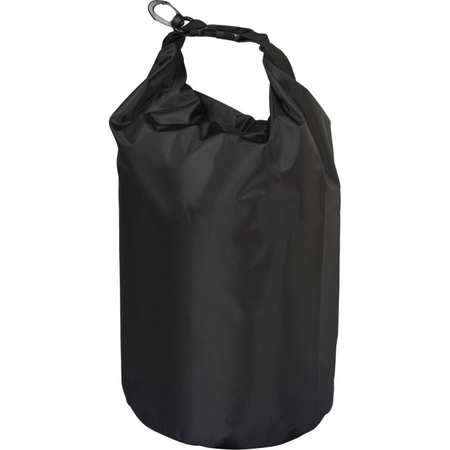Waterdichte duffel bag/plunjezak 10 liter zwart