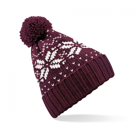 Snow hat Snowstar burgundy
