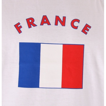 Frankrijk vlag t-shirts