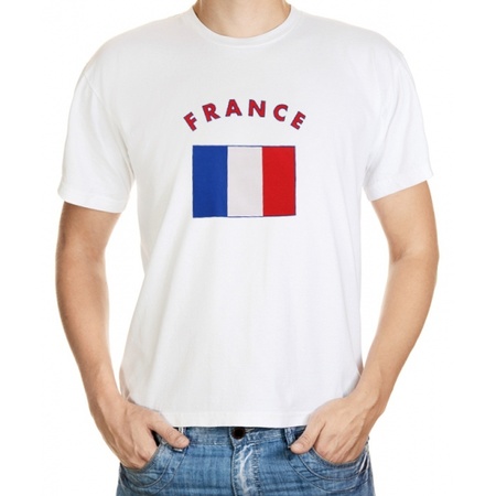 Frankrijk vlag t-shirts