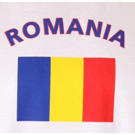 Roemenie vlag t-shirt